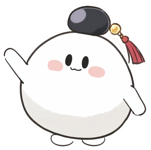 手をふるもっち