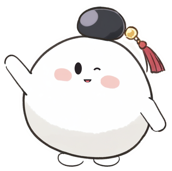 ウインクするもっち